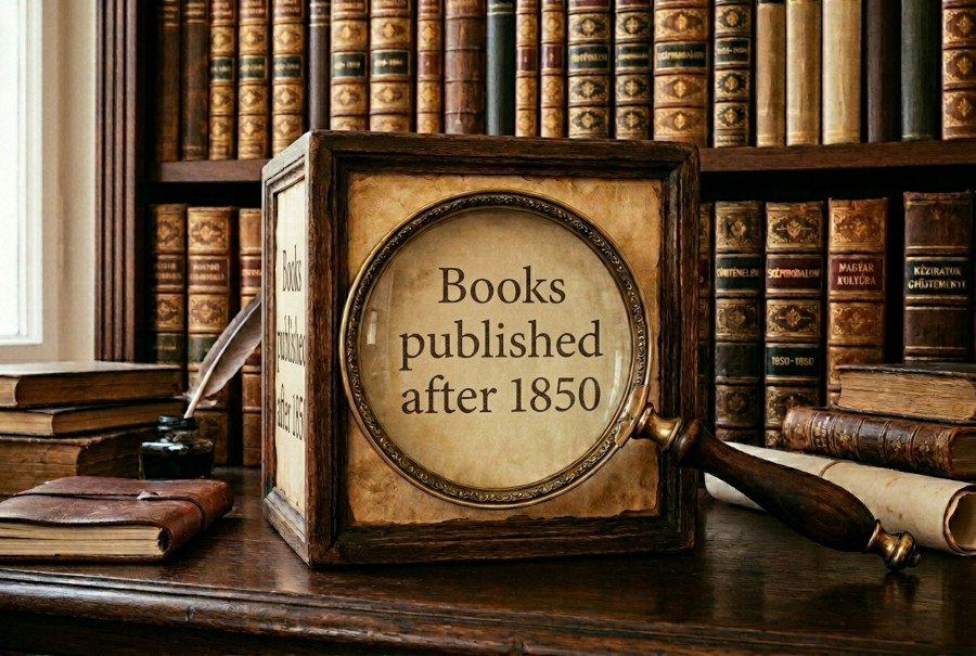 Books published after 1850